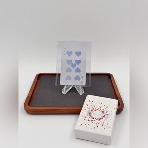 9 of Hearts Collectible Dior Playing Card